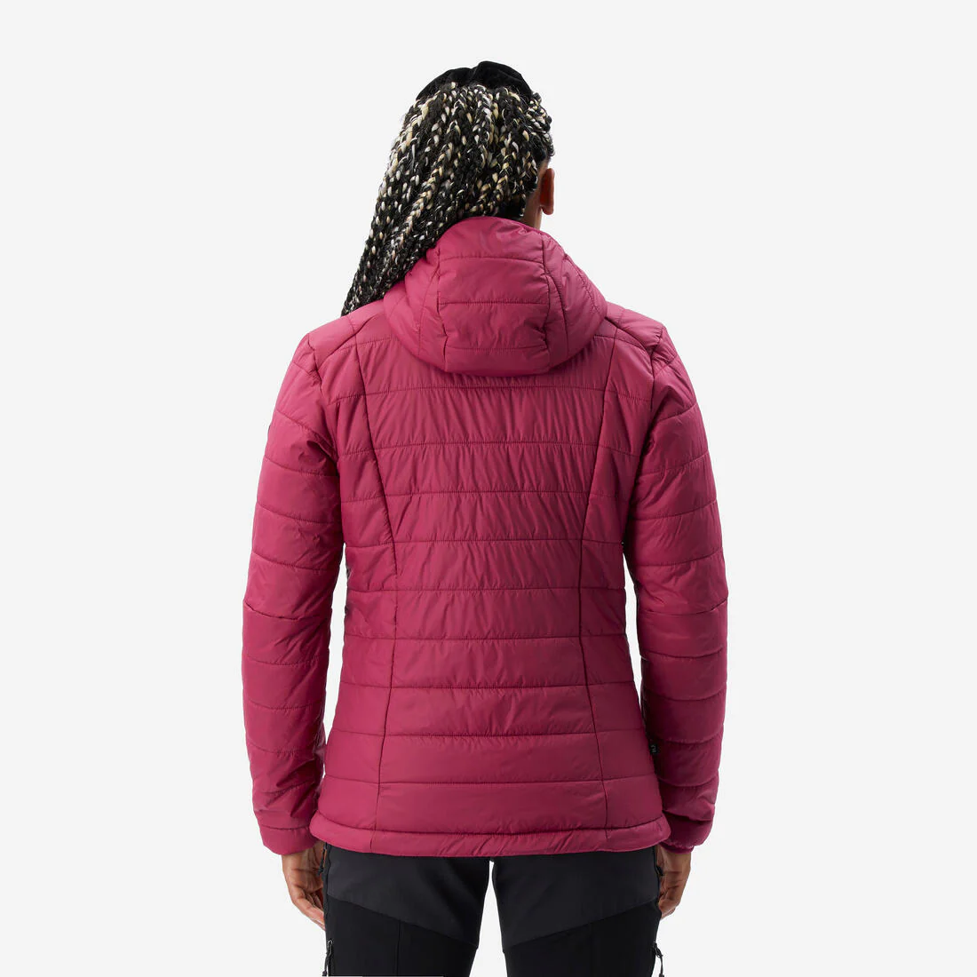 Chaqueta acolchada montaña y trekking con capucha Mujer Forclaz MT100 - Image 5
