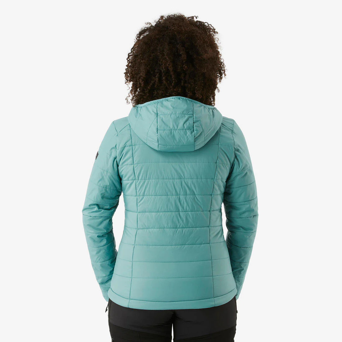 Chaqueta acolchada montaña y trekking con capucha Mujer Forclaz MT100 - Image 7