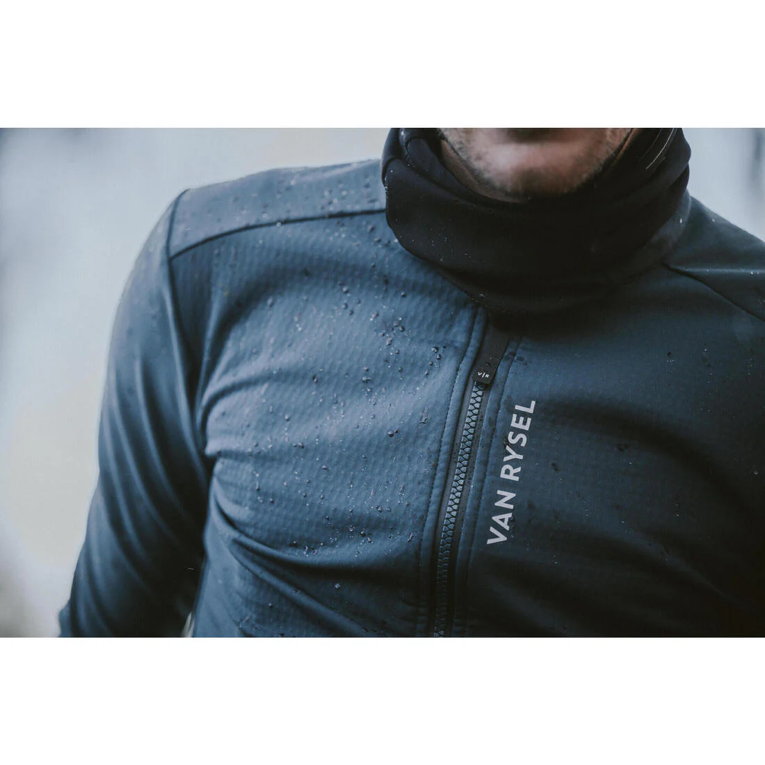 Chaqueta Ciclismo Carretera Racer 2 Hombre Esmeralda Invierno - Image 15
