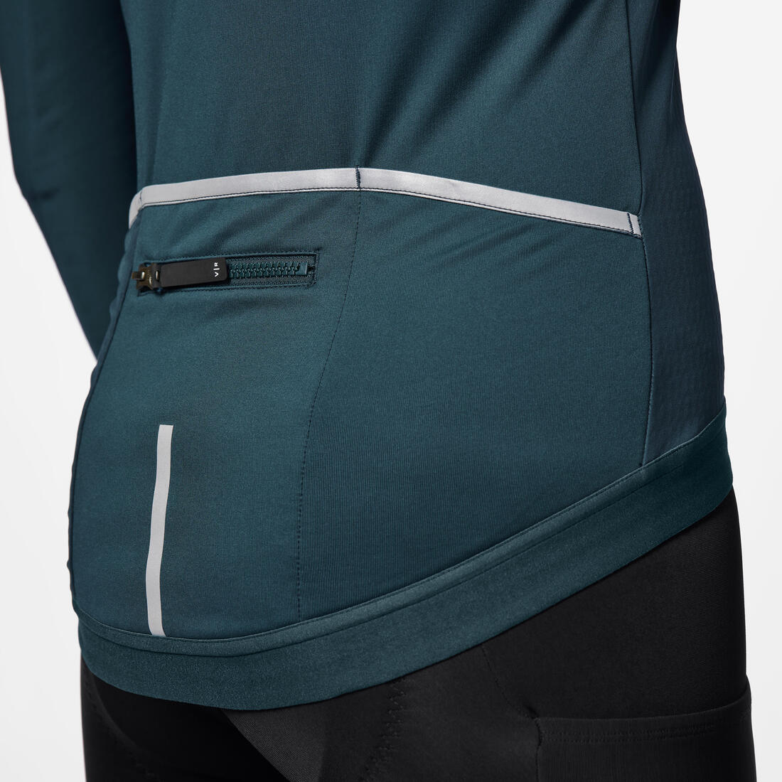 Chaqueta Ciclismo Carretera Racer 2 Hombre Esmeralda Invierno - Image 3