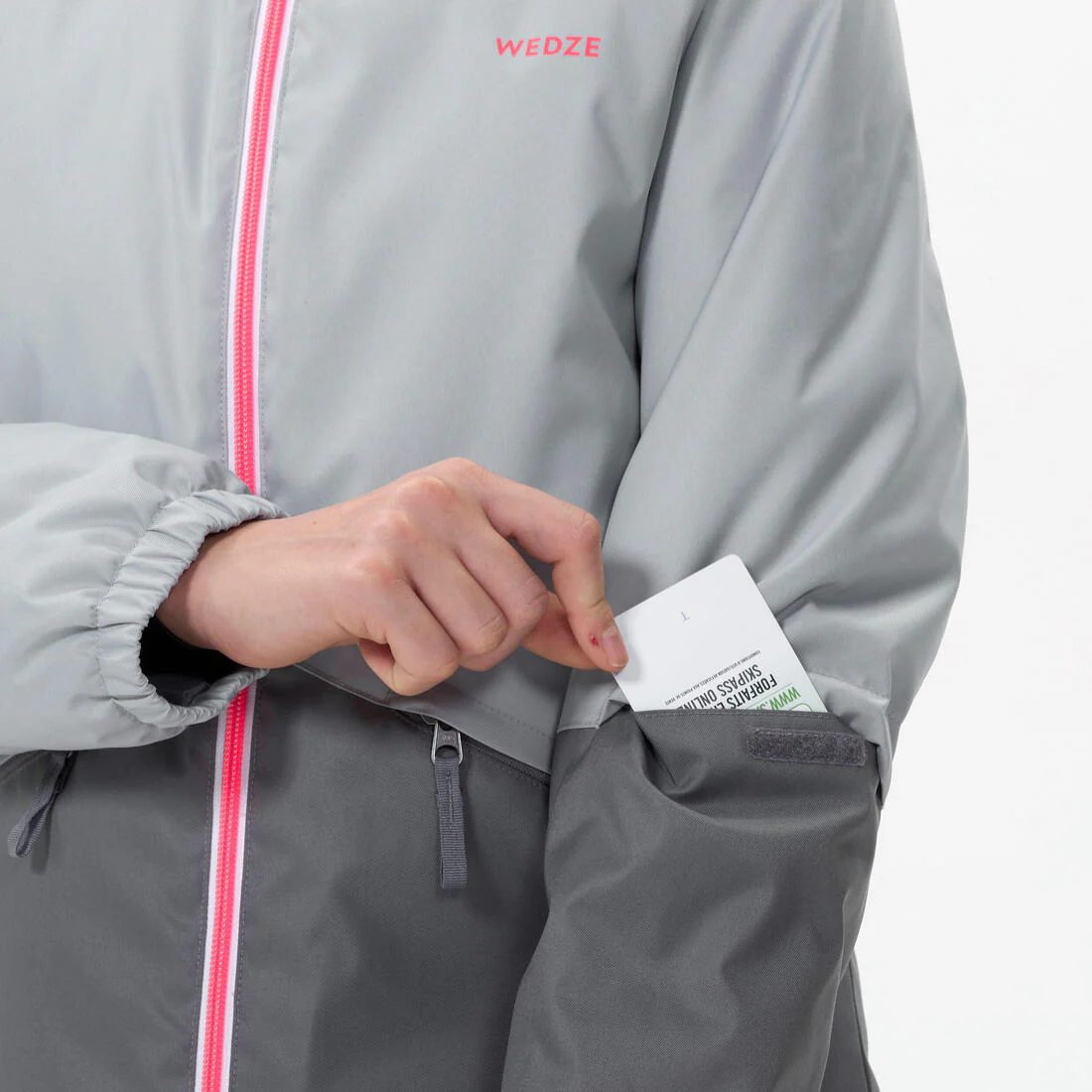 Chaqueta de esquí y nieve impermeable Niños Wedze Ski-P 100 - Image 6