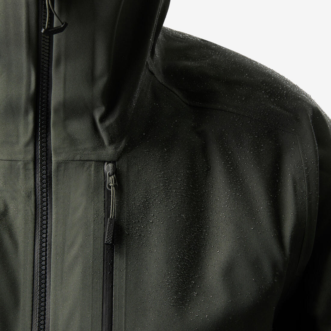 Chaqueta de esquí cálida y transpirable hombre, FR 500 verde oscuro - Image 7