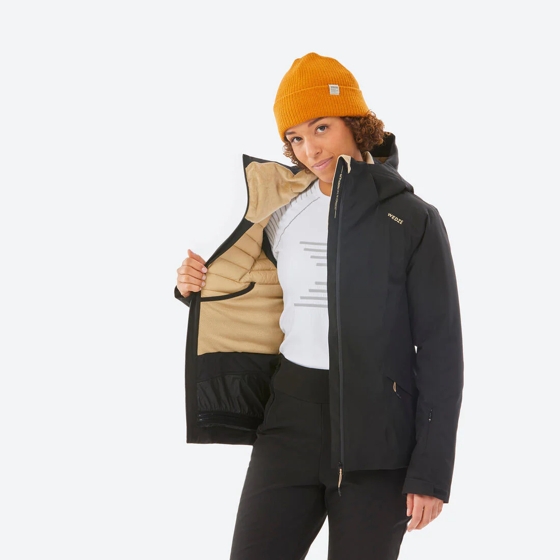 Chaqueta de esquí y nieve impermeable Mujer Wedze Ski-P 500 - Image 5