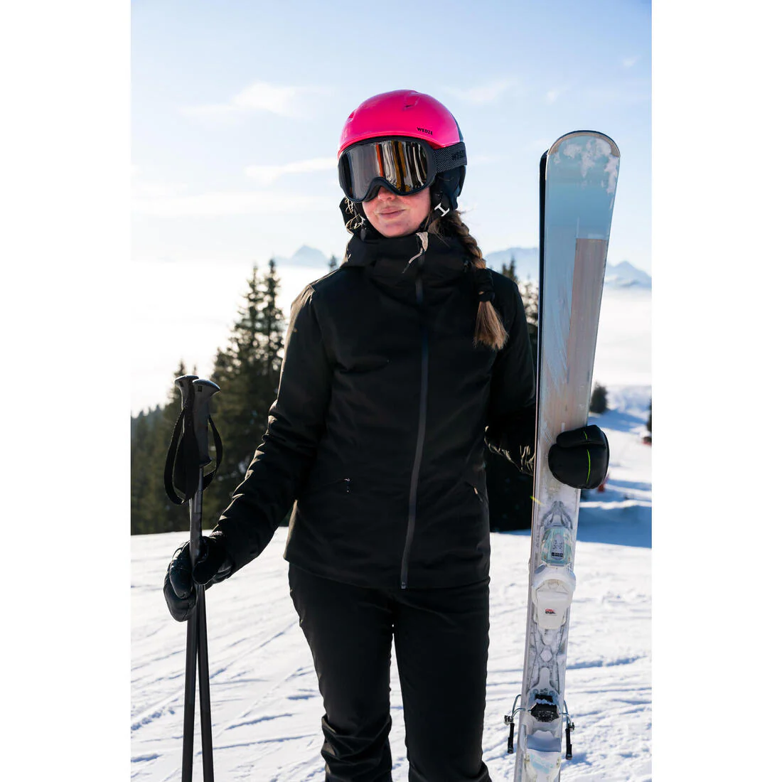 Chaqueta de esquí y nieve impermeable Mujer Wedze Ski-P 500 - Image 8