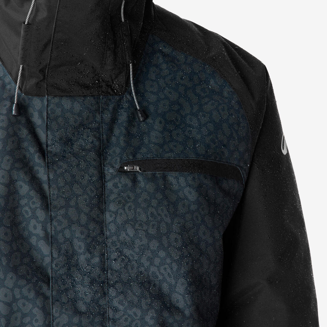 Chaqueta de esquí y snowboard larga y cálida hombre, 500 long negro - Image 5