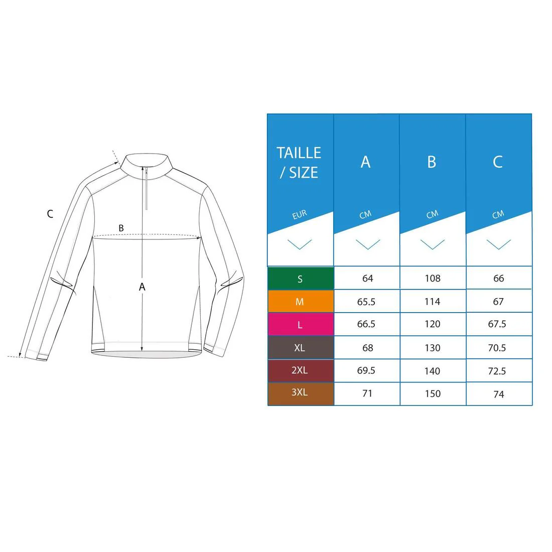 Chaqueta de golf cortavientos hidrorrepelente hombre - rw500 azul marino - Image 4