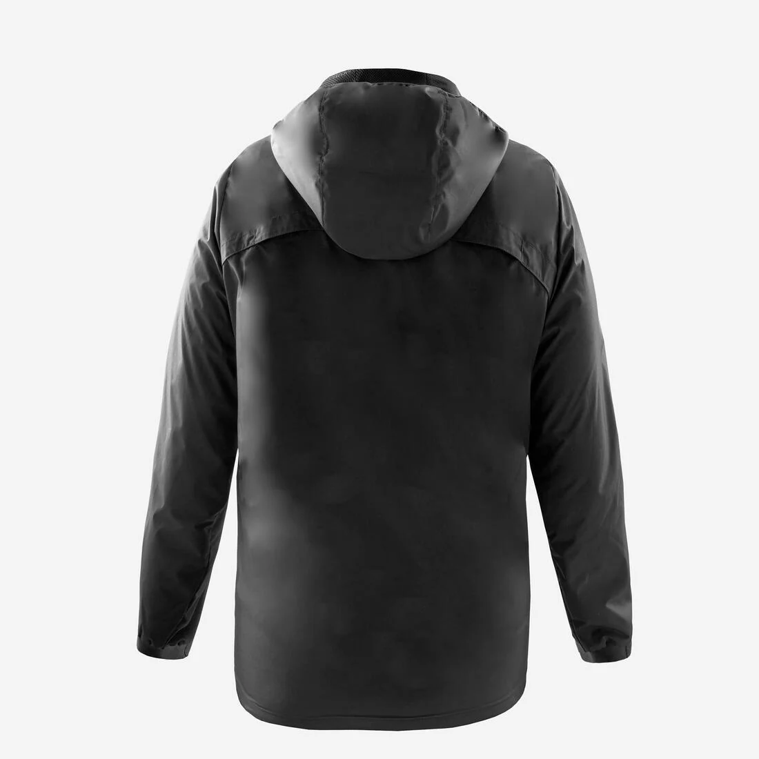 Chaqueta impermeable de fútbol niño, Viralto Club Júnior negro - Image 2