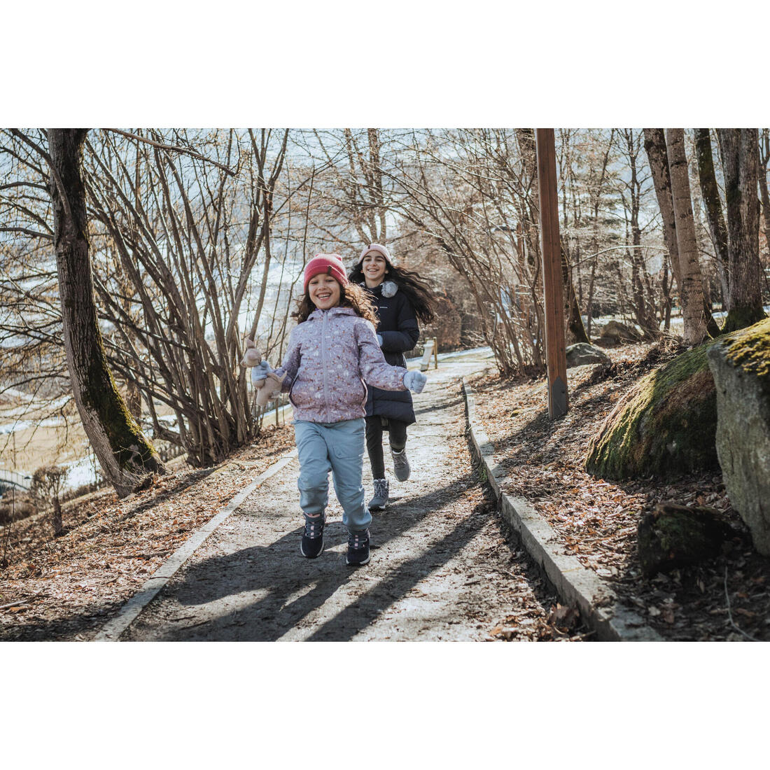 Chaqueta impermeable de invierno niños de 2 a 5 años, 100 violeta - Image 9