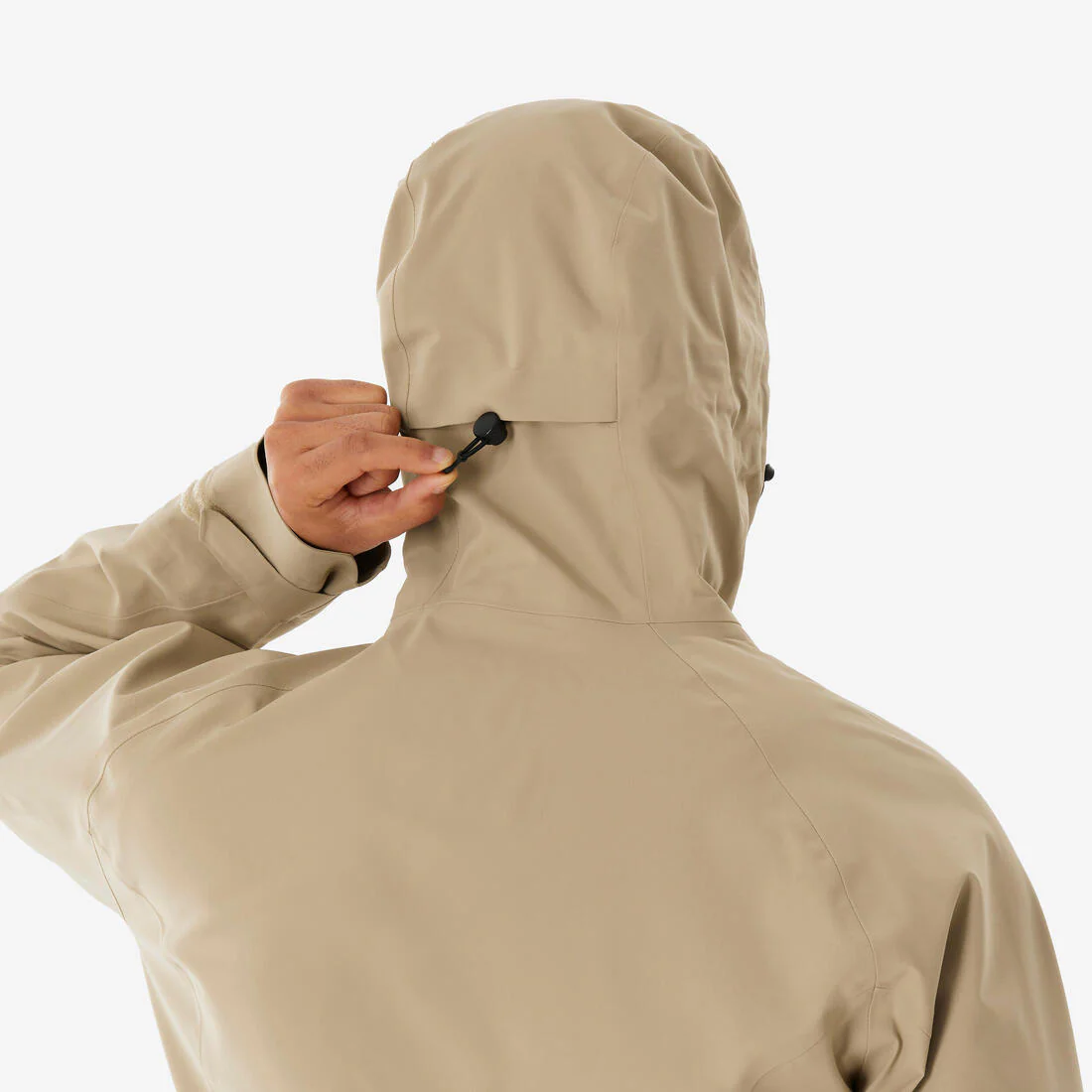 Chaqueta impermeable de montaña y trekking con capucha Hombre Quechua MH500 - Image 4