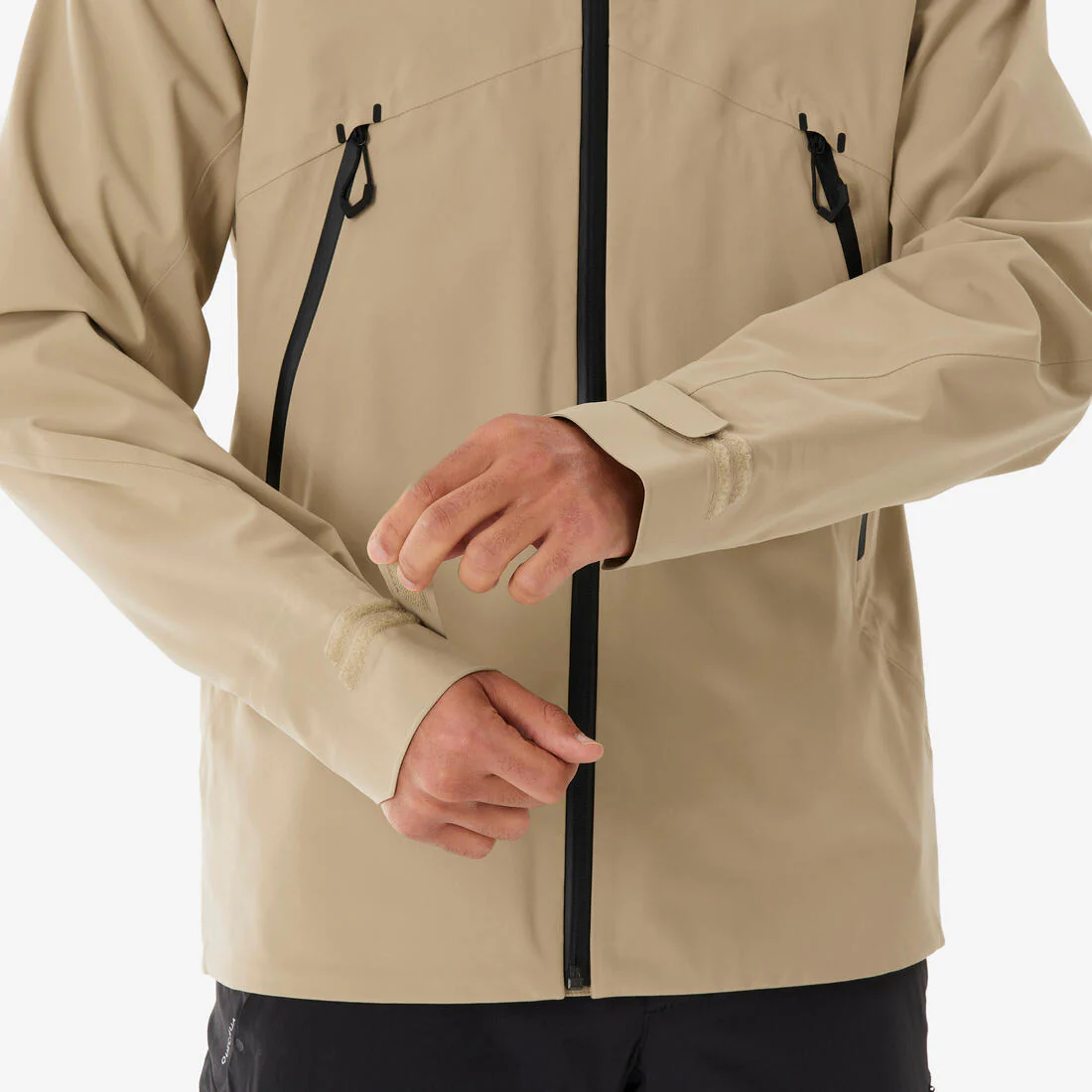 Chaqueta impermeable de montaña y trekking con capucha Hombre Quechua MH500 - Image 7