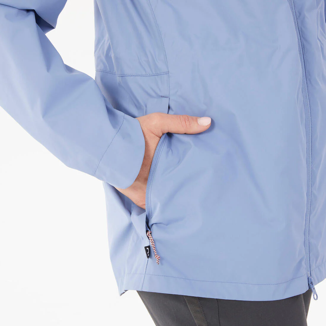 Chaqueta impermeable de montaña y trekking Mujer Quechua NH500 - Image 6