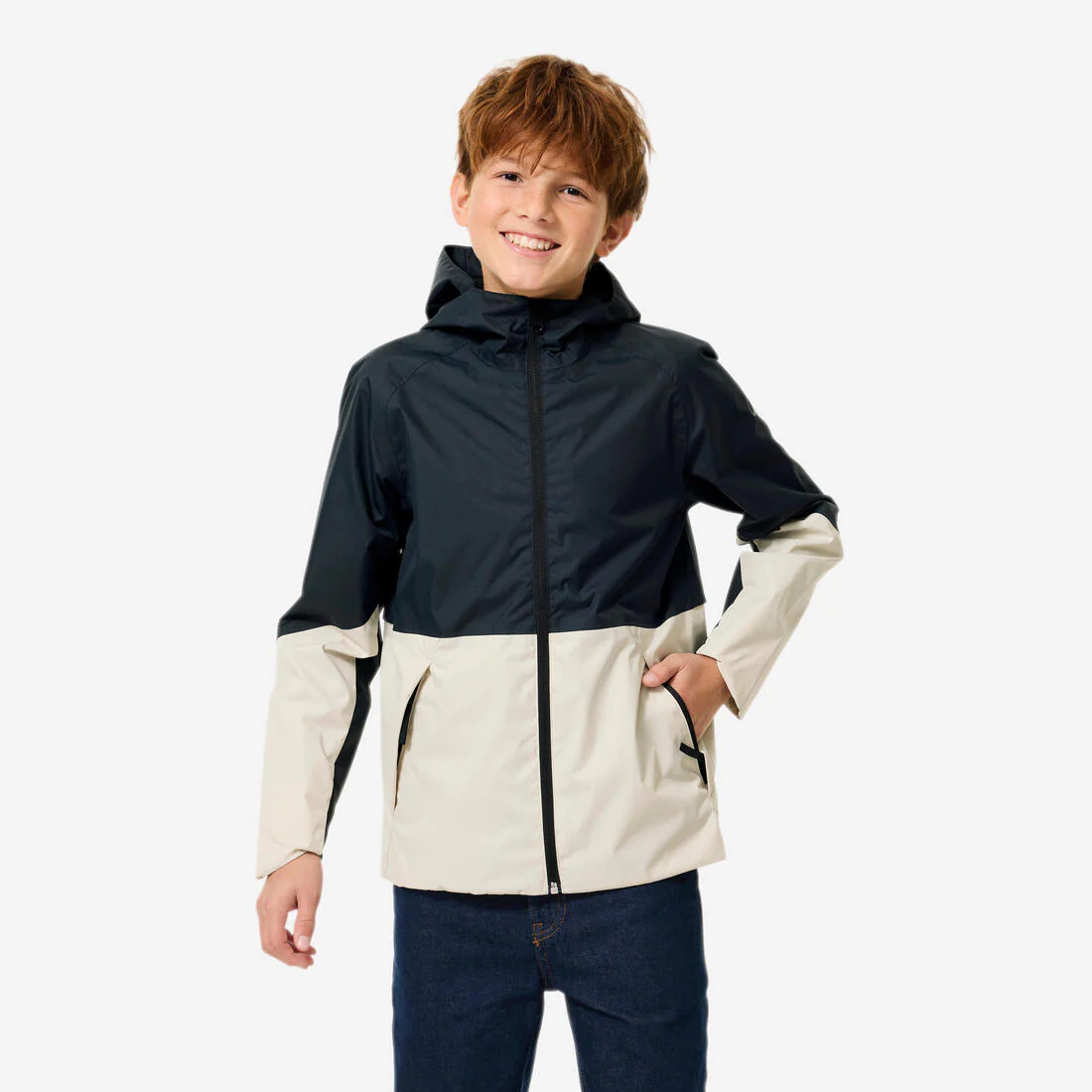 Chaqueta impermeable montaña y trekking Niños 7-15 años Quechua MH500