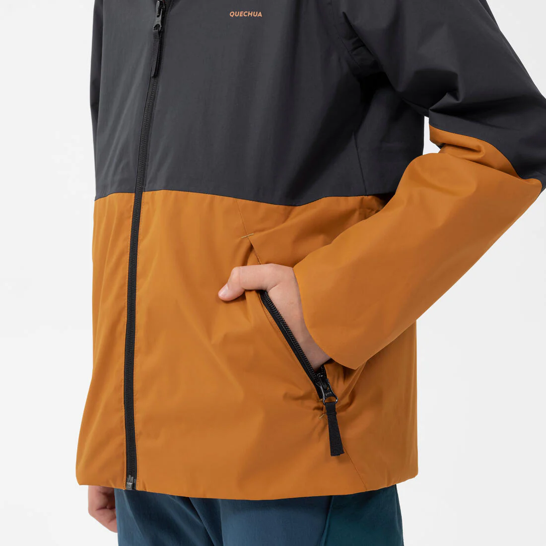 Chaqueta impermeable montaña y trekking Niños 7-15 años Quechua MH500 - Image 11