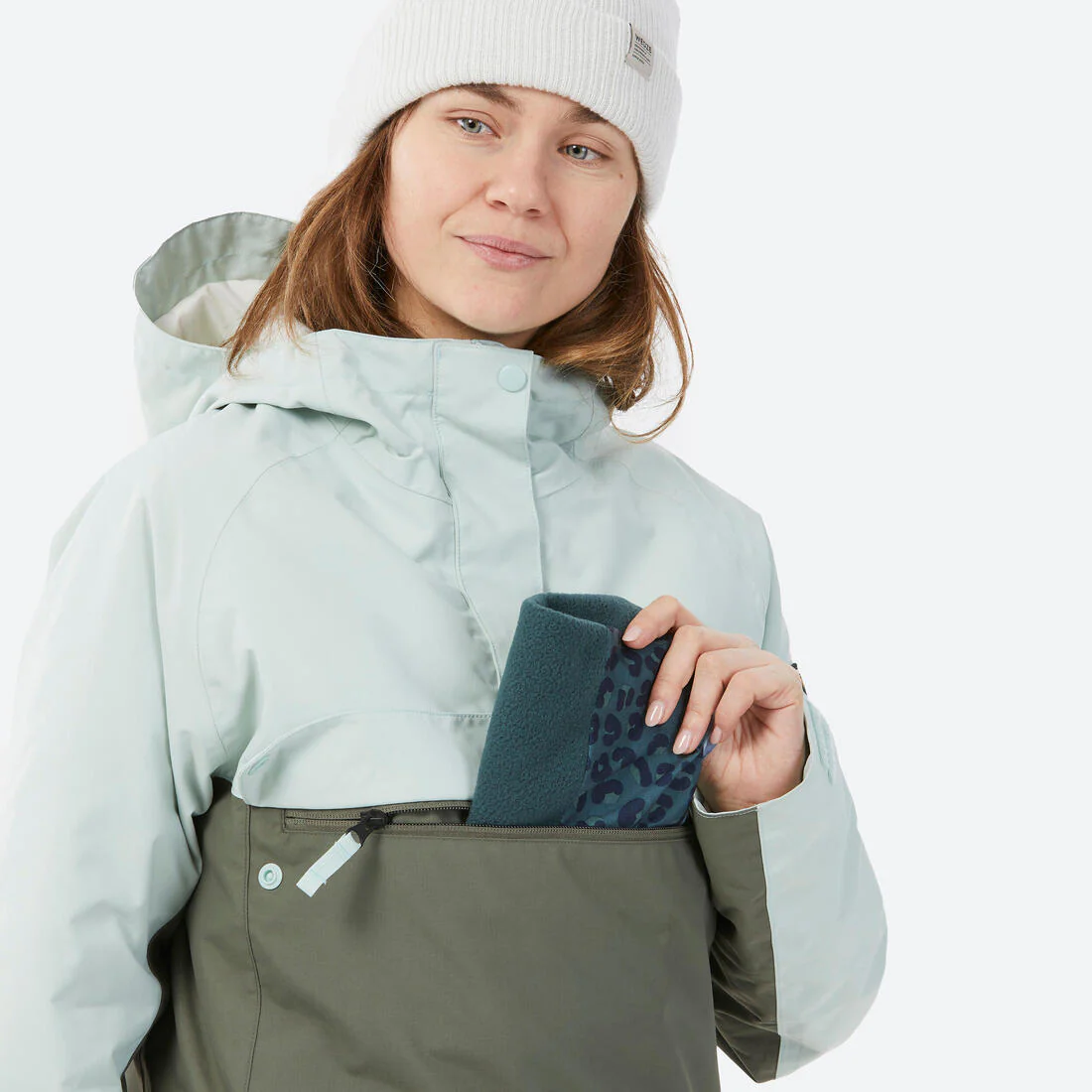 Chaqueta ligera snowboard y nieve Mujer Impermeable Dreamscape SNB 100 - Image 10
