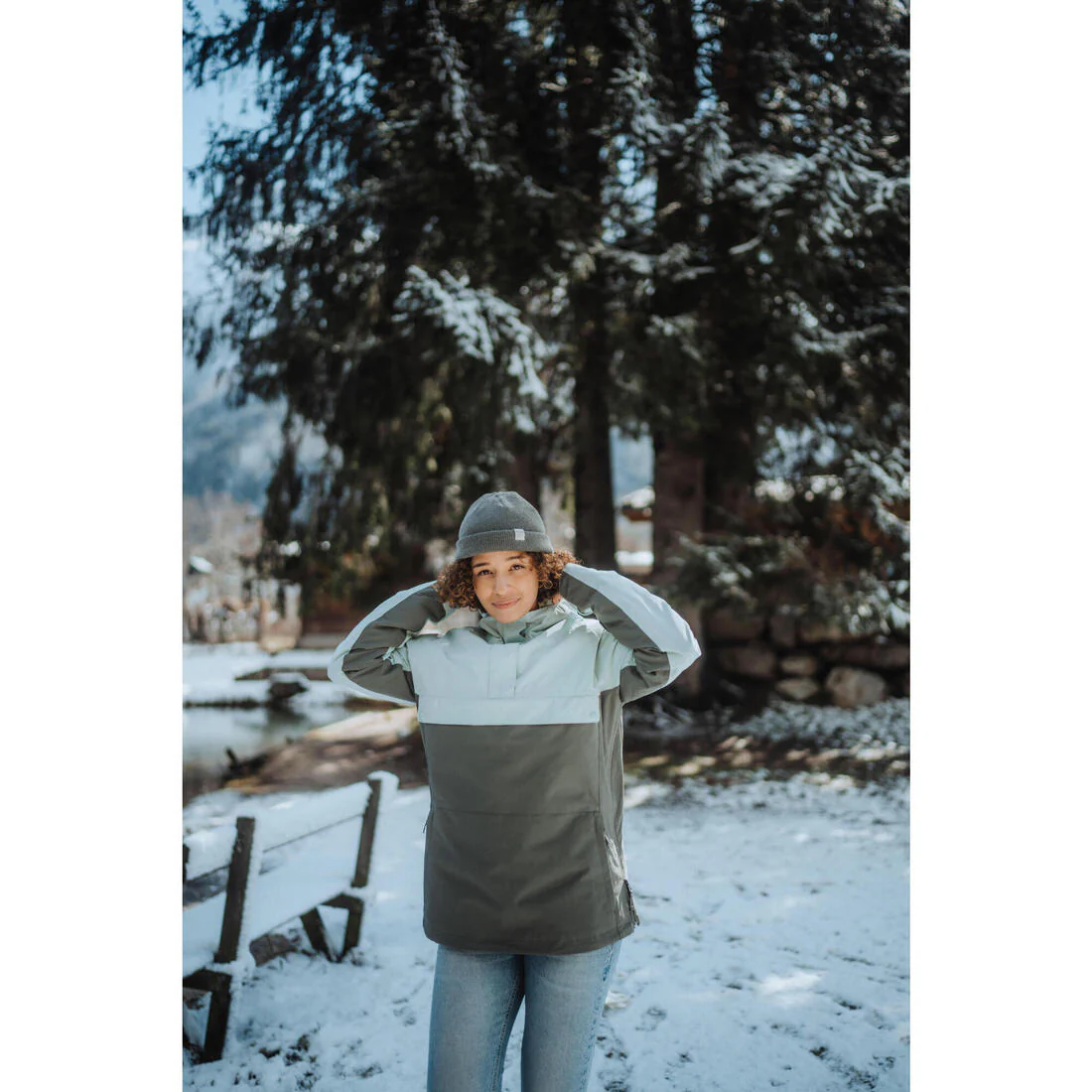 Chaqueta ligera snowboard y nieve Mujer Impermeable Dreamscape SNB 100 - Image 14