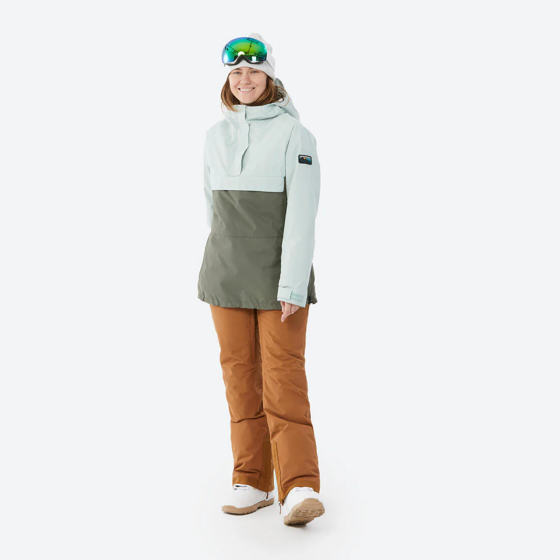 Chaqueta ligera snowboard y nieve Mujer Impermeable Dreamscape SNB 100 - Image 3