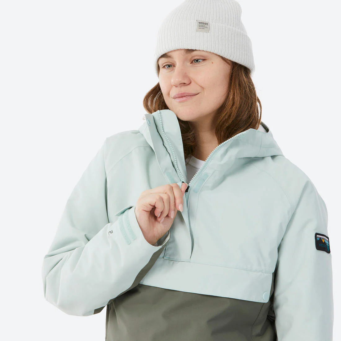 Chaqueta ligera snowboard y nieve Mujer Impermeable Dreamscape SNB 100 - Image 9