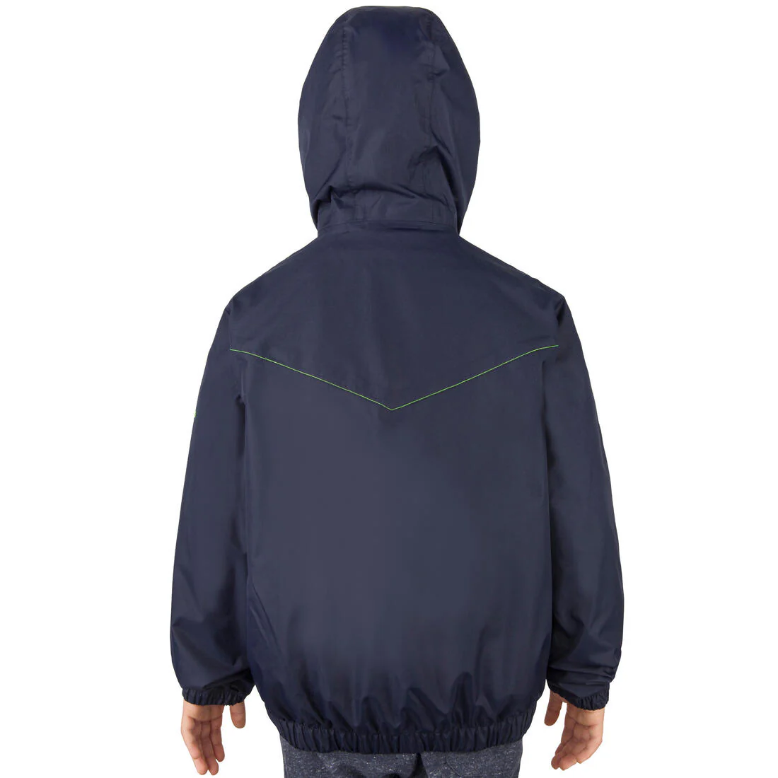 Chaqueta Náutica Vela Dinghy 100 Niños Azul Oscuro Cortavientos - Image 3