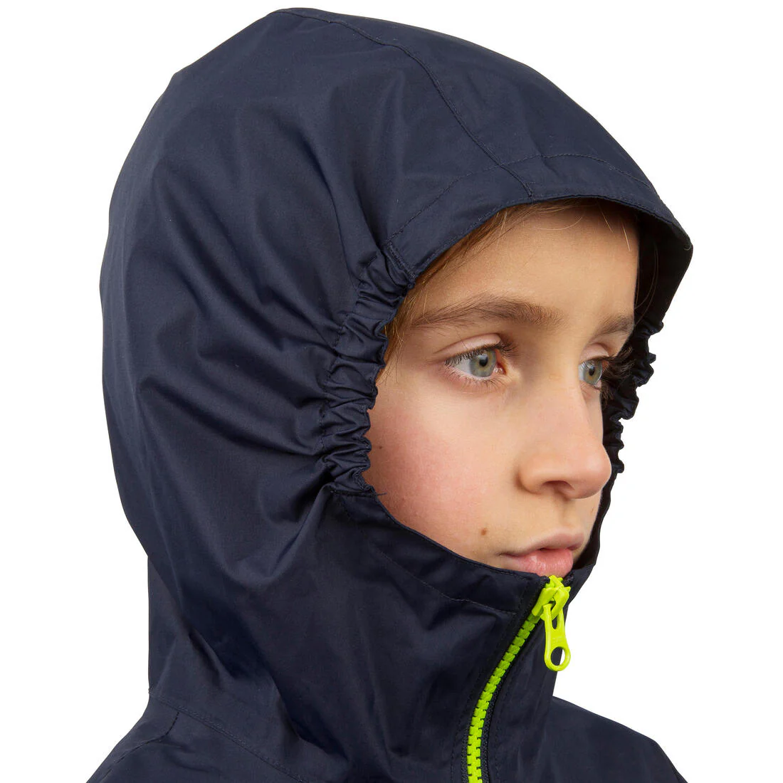 Chaqueta Náutica Vela Dinghy 100 Niños Azul Oscuro Cortavientos - Image 5