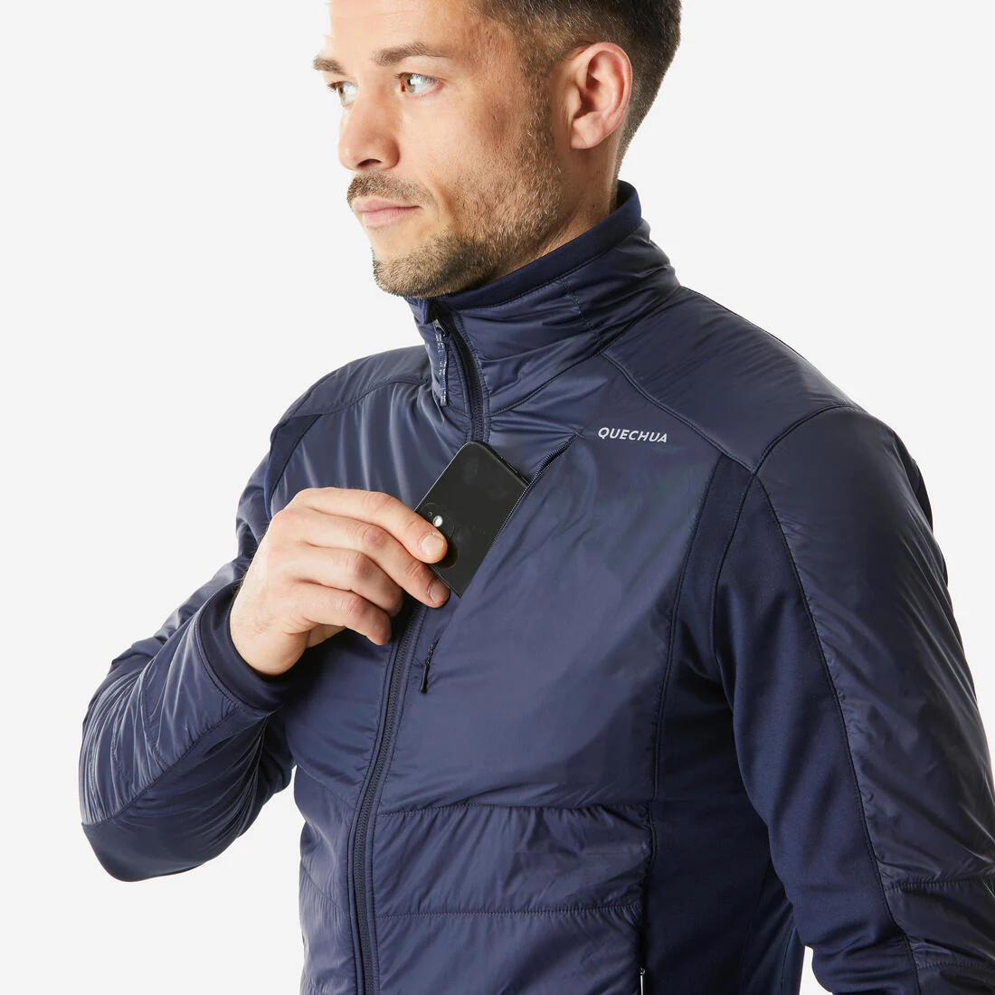 Chaqueta polar de montaña y nieve cálida Hombre Quechua MH900 Mountain - Image 5