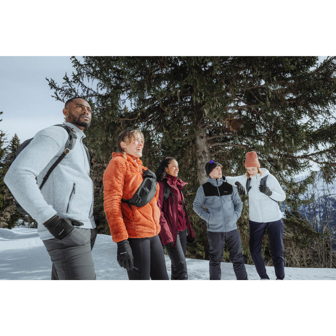Chaqueta polar de montaña y nieve cálida Hombre Quechua NH100 - Image 13