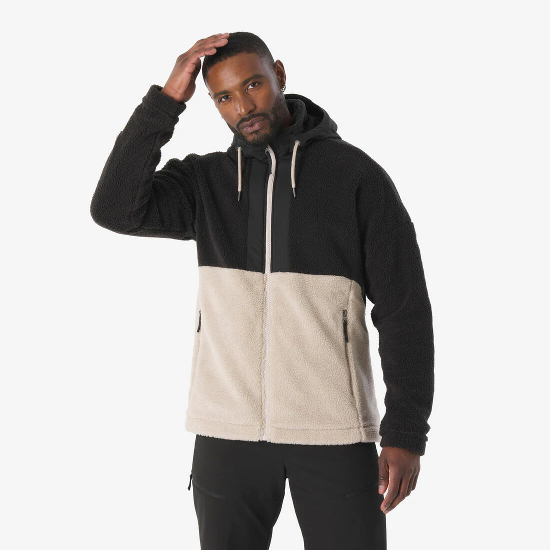 Chaqueta polar de montaña y nieve cálida sherpa Hombre Quechua SH900