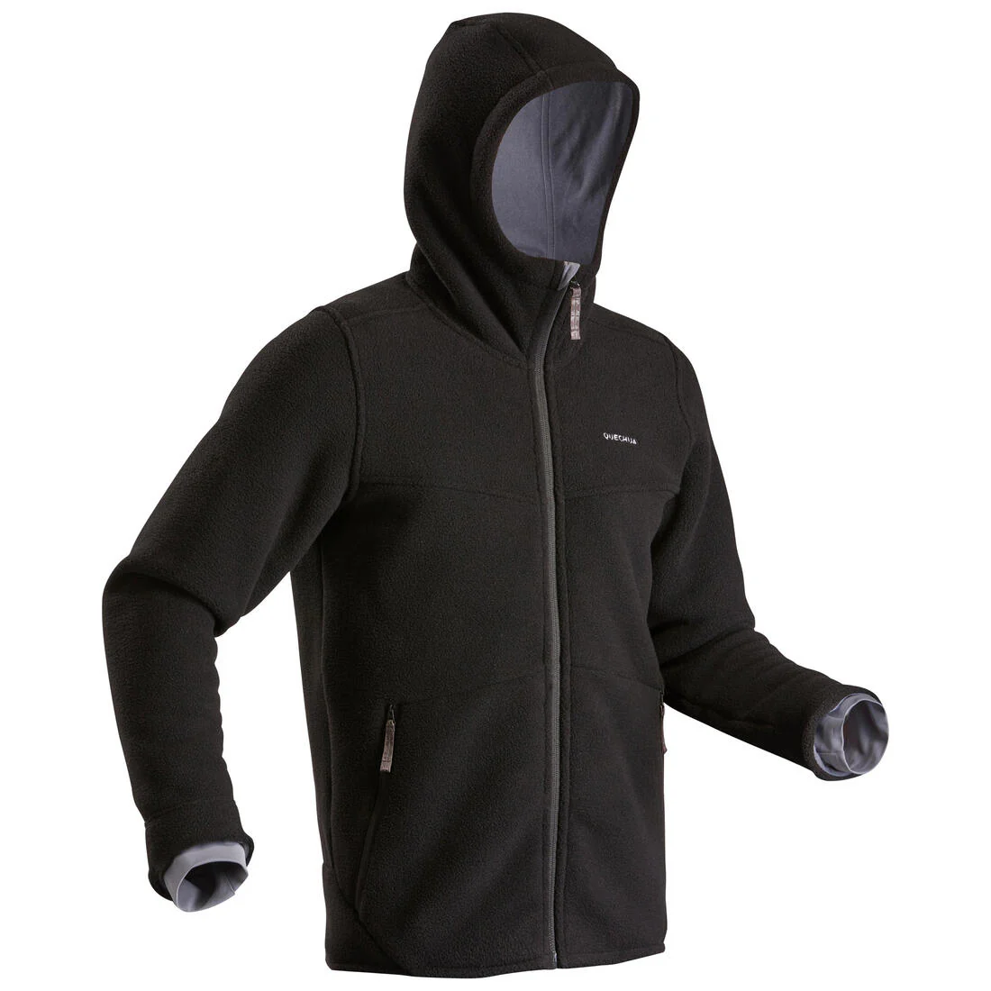Chaqueta polar de montaña y nieve con capucha Hombre Quechua SH500 - Image 4