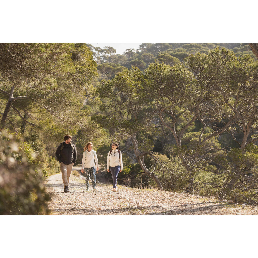 Chaqueta polar de montaña y trekking con capucha Hombre Quechua NH100 Hybride - Image 4