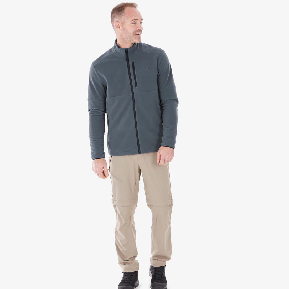 Chaqueta polar de montaña y trekking cremallera Hombre Quechua MH500 - Image 5