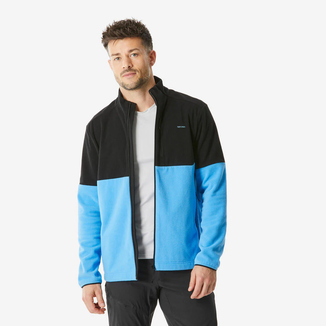 Chaqueta polar de montaña y trekking cremallera Hombre Quechua MH500 - Image 8