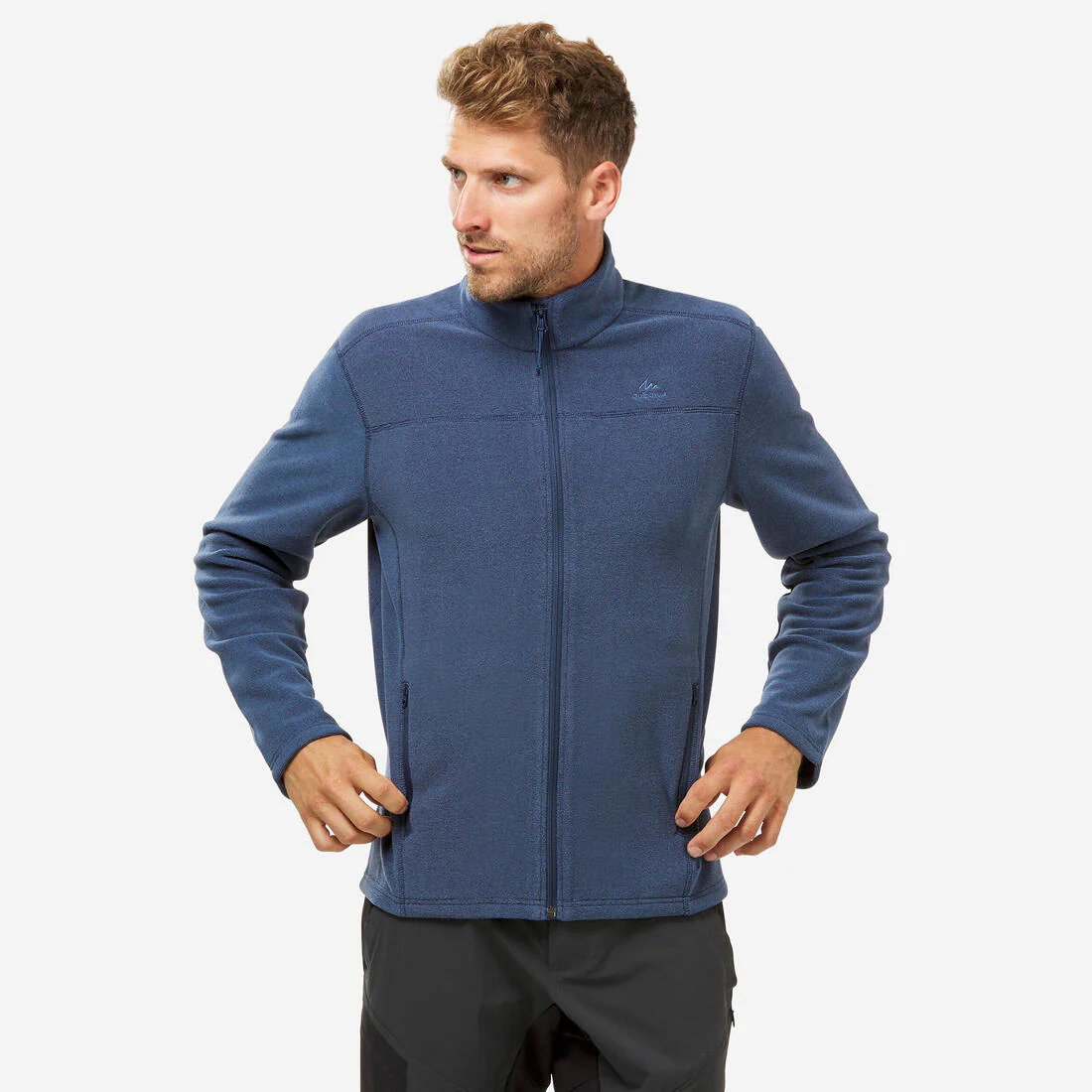 Chaqueta polar de montaña y trekking Hombre Quechua MH100 - Image 2