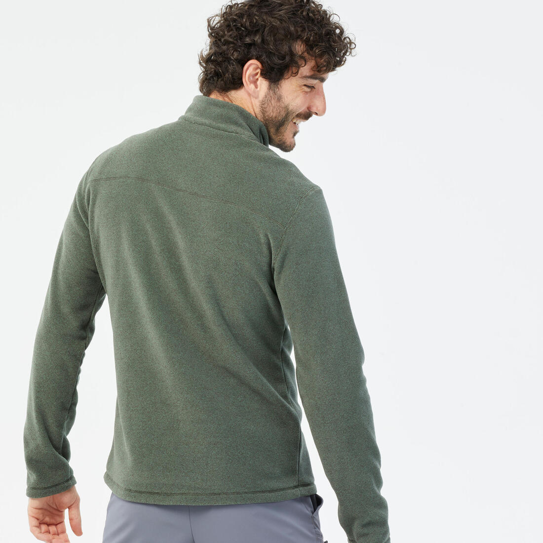 Chaqueta polar de montaña y trekking Hombre Quechua MH100 - Image 3
