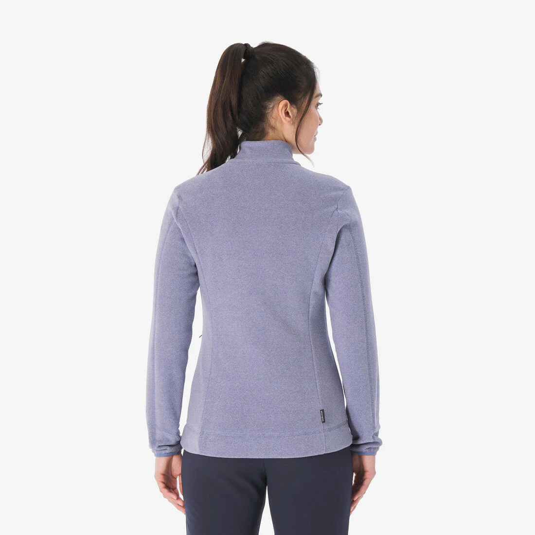 Chaqueta polar montaña y trekking cremallera Mujer Quechua MH100 - Image 6