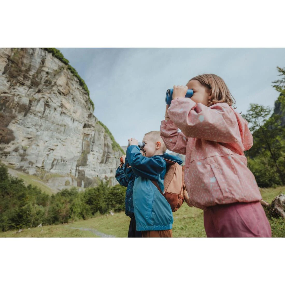 Chubasquero de montaña y trekking Niños 2-6 años Quechua MH100 - Image 10