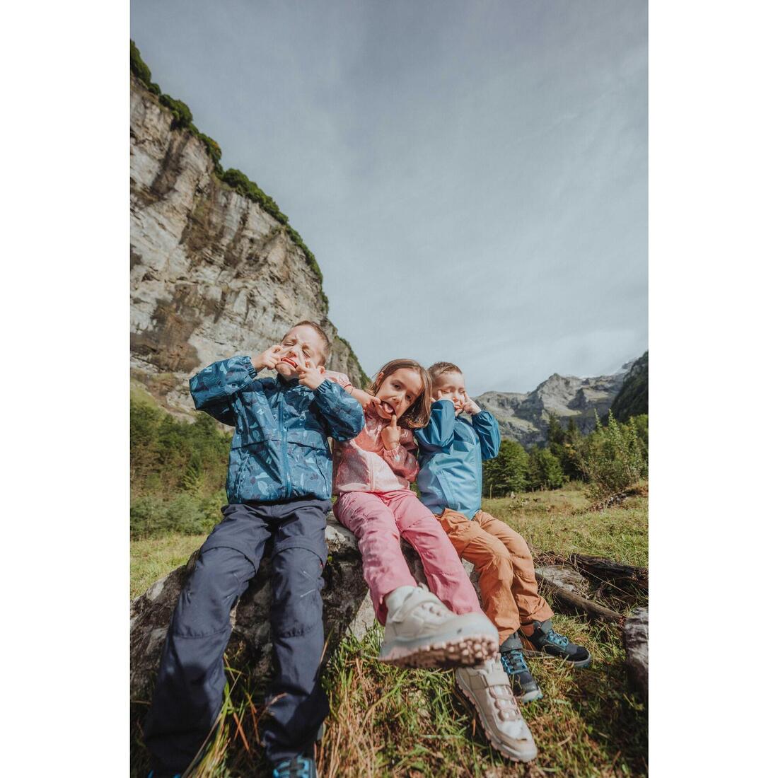 Chubasquero de montaña y trekking Niños 2-6 años Quechua MH100 - Image 16