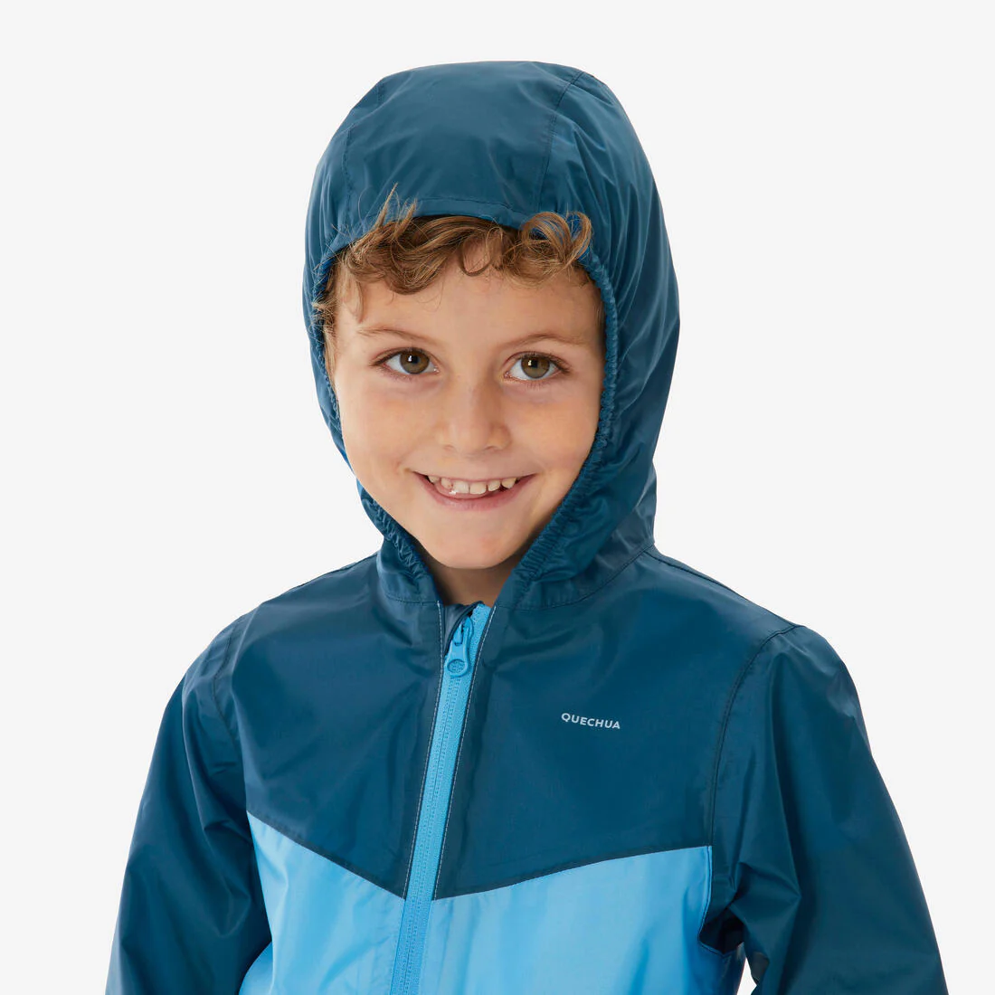 Chubasquero de montaña y trekking Niños 2-6 años Quechua MH100 - Image 4
