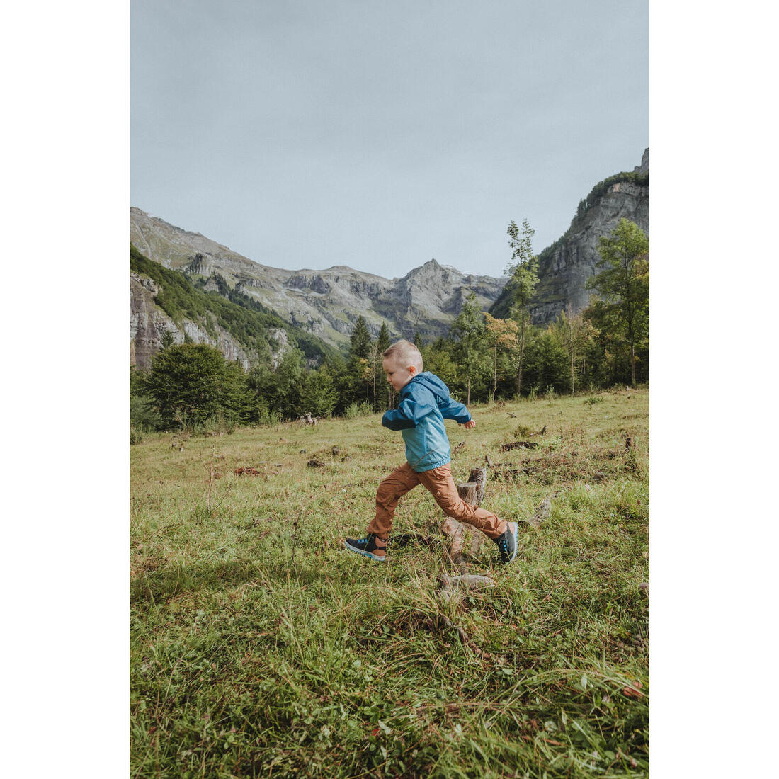 Chubasquero de montaña y trekking Niños 2-6 años Quechua MH100 - Image 8