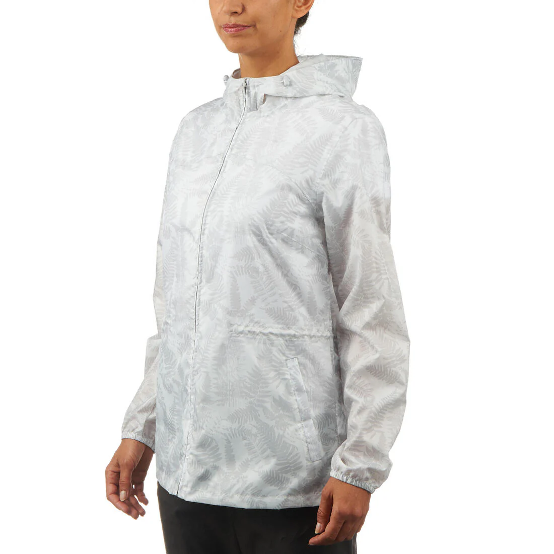 Chubasquero impermeable de montaña y trekking Mujer Quechua Raincut - Image 2