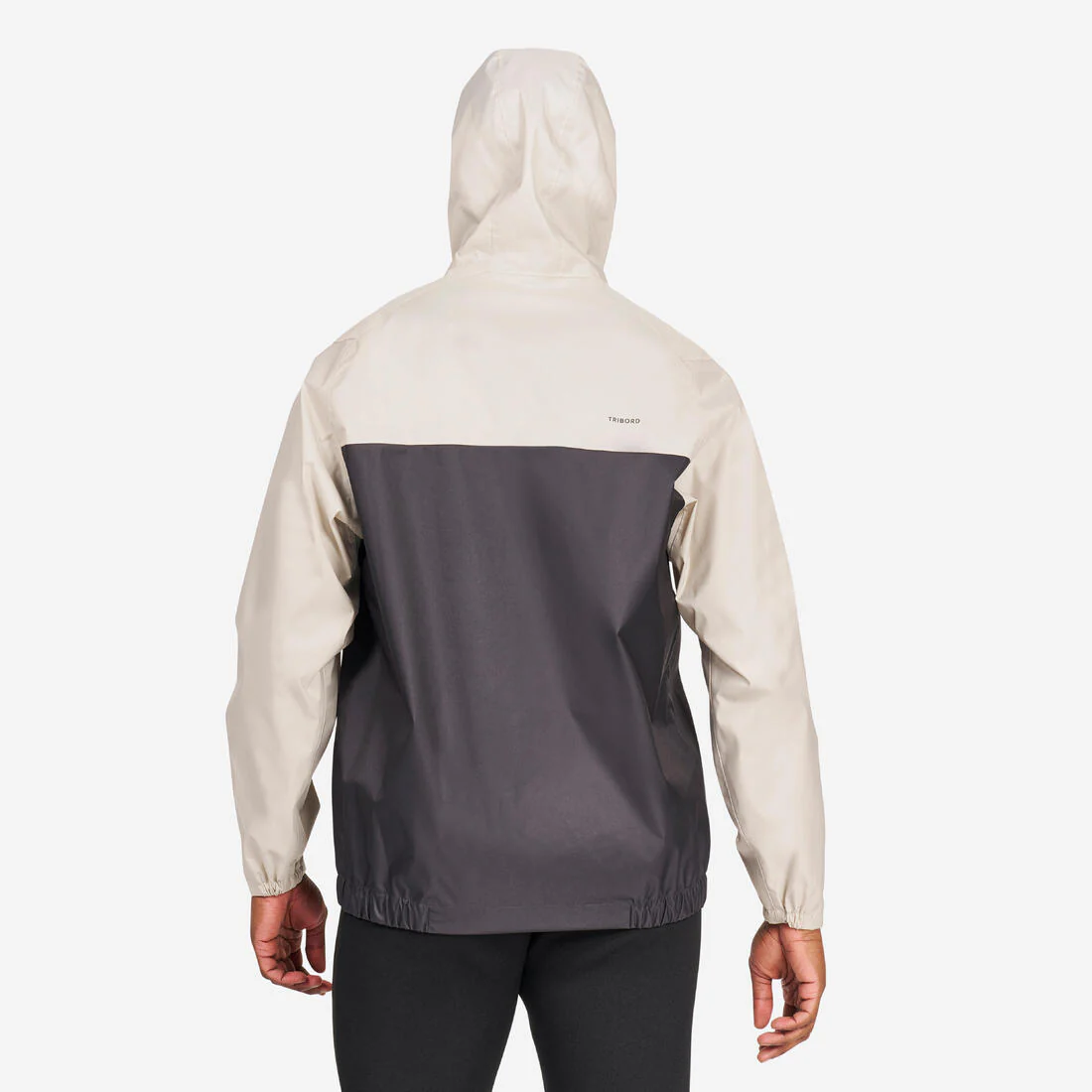 Chubasquero Unisex cortavientos Kayak 100 Beis-Gris - Image 7
