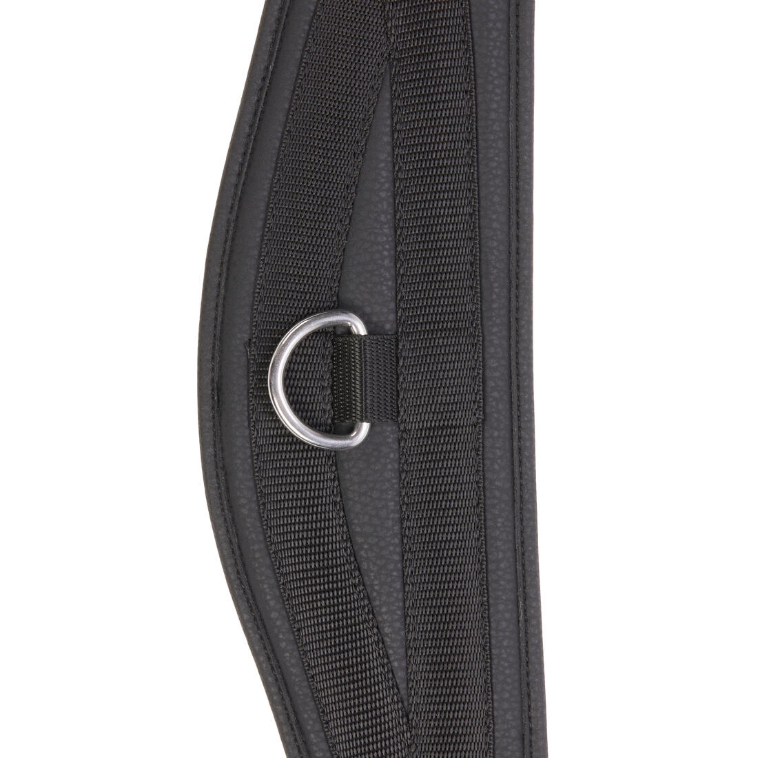 Cincha Equitación 100 Caballo/Poni Negro Sintético - Image 6