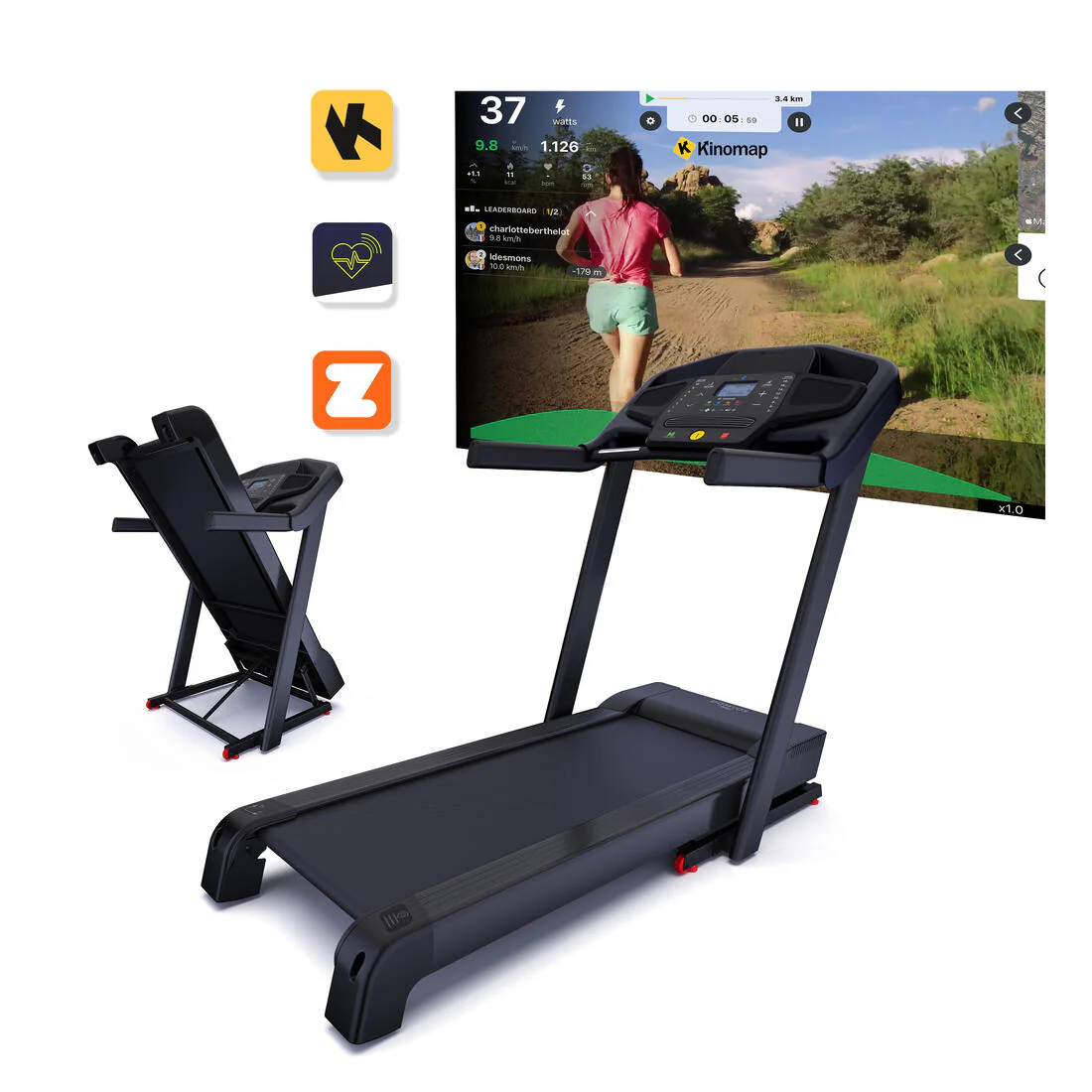 Cinta Correr T900D 18 km/h Garantía Decathlon - Image 8