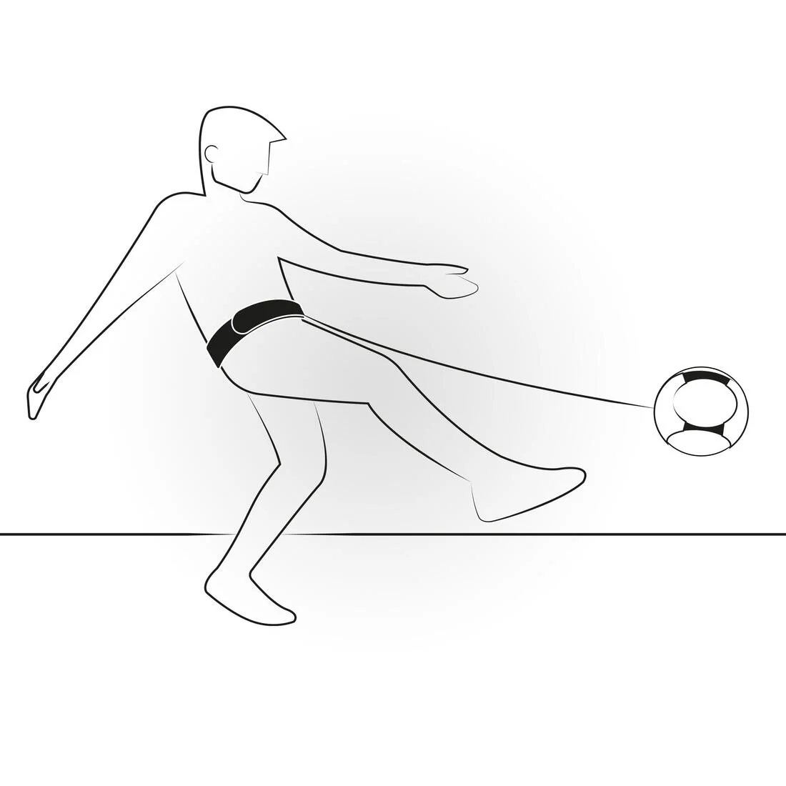 Cinturón de entrenamiento negro - Image 2