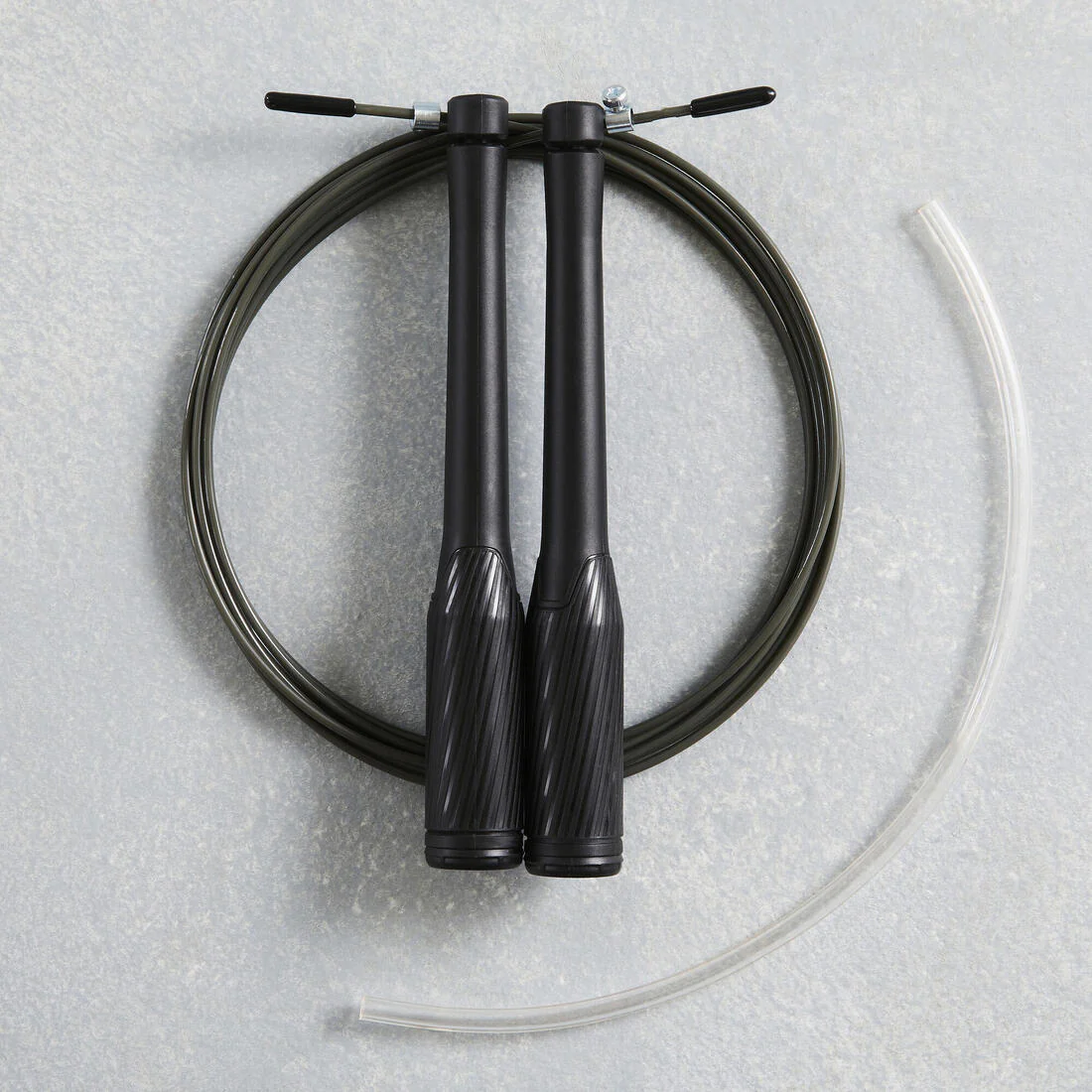 Comba velocidad cross training speed jump rope Domyos negra - Image 3