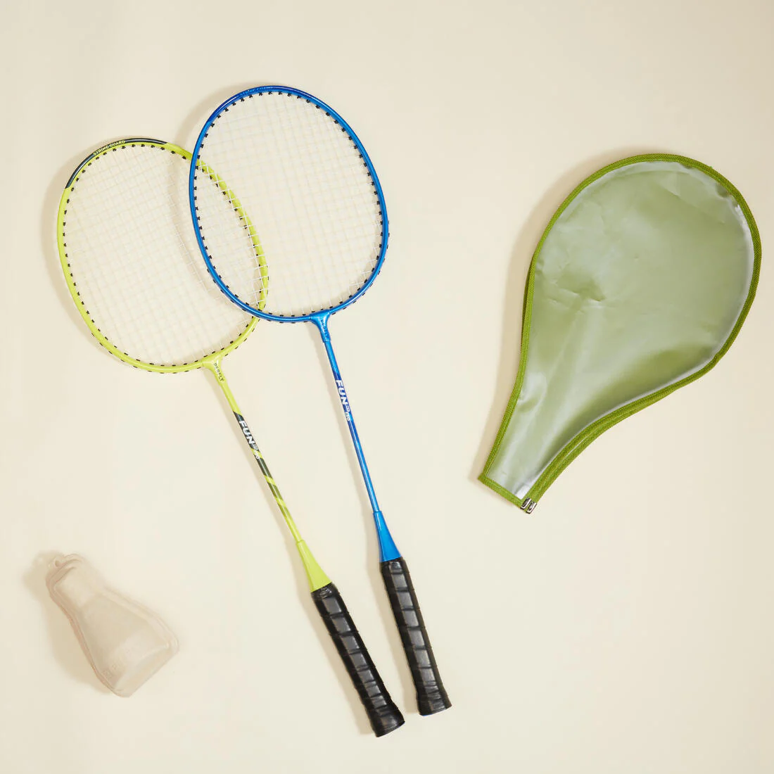 Conjunto de raqueta de bádminton adulto Fun Set br130 ad lima azul - Image 4