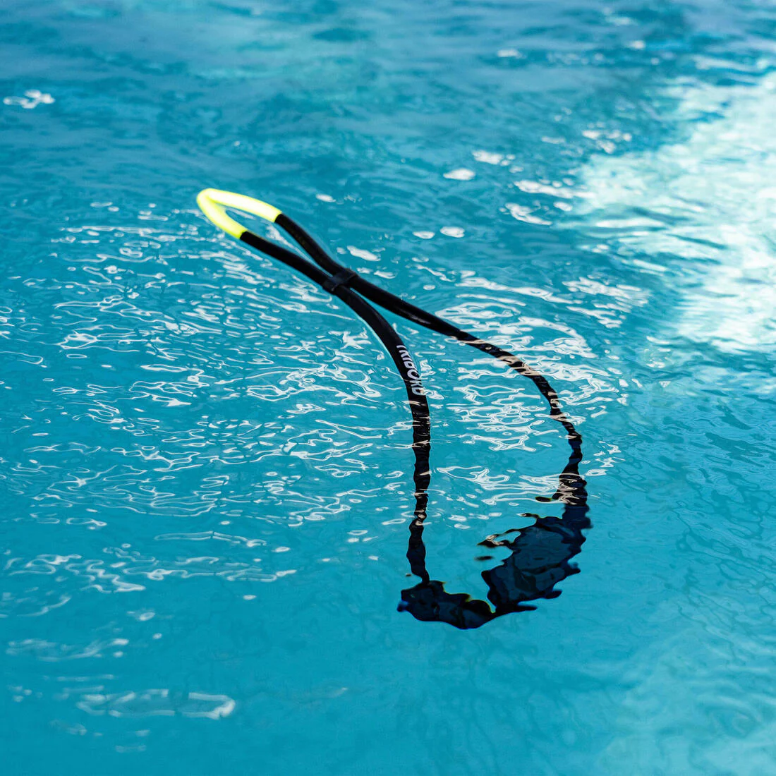 Cordón flotante gafas de sol Adulto negro amarillo - Image 8