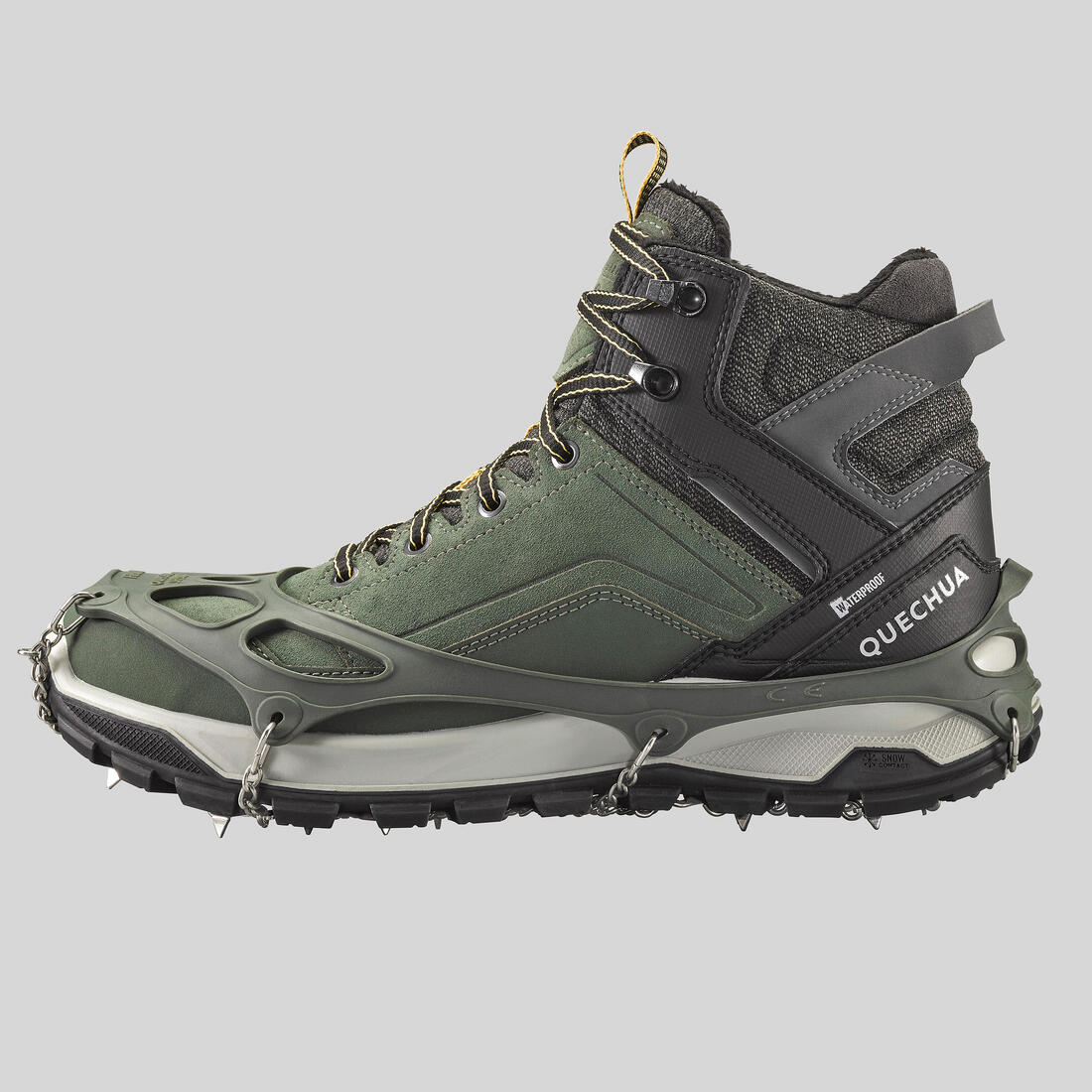 Crampones de senderismo HIKE 500 LIGHT caqui - Image 5