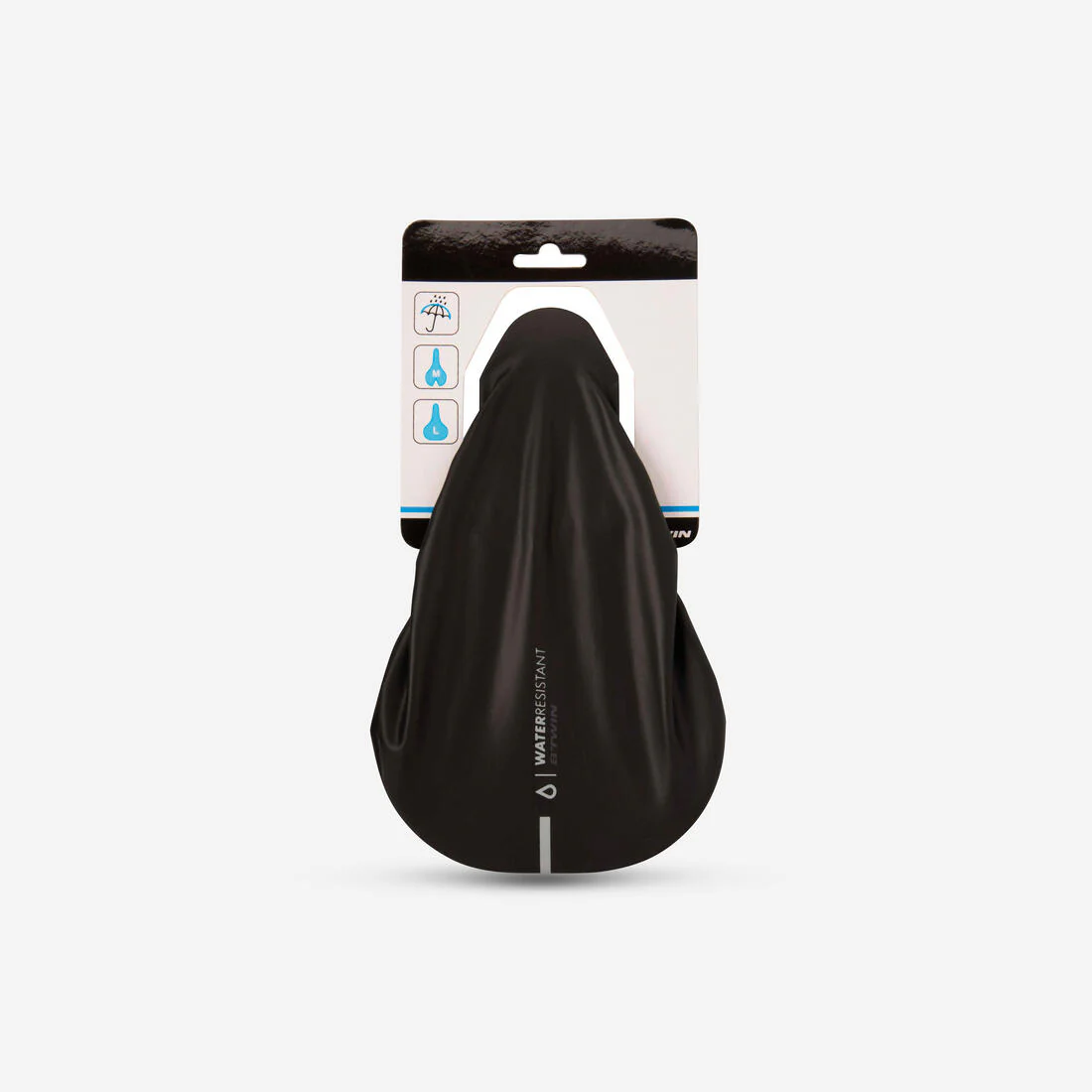 Cubresillín Ciclismo Impermeable Negro M/L