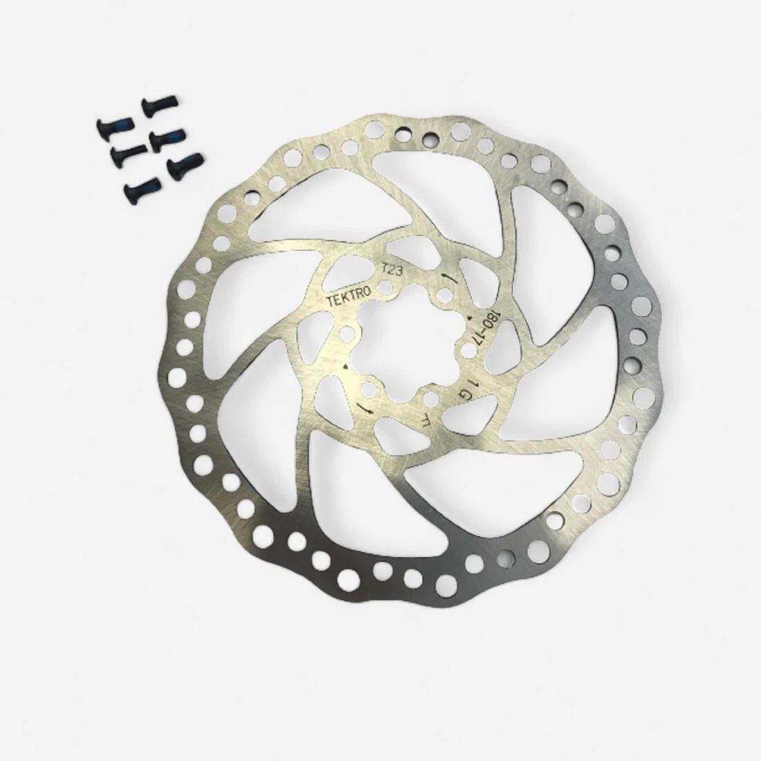 Disco Freno Tektro TKR-17 180/203 mm 6 Agujeros Acero