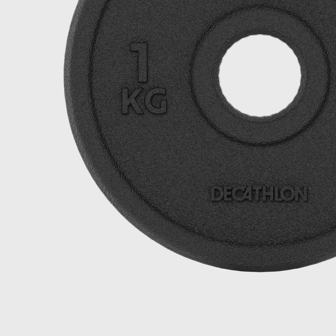Disco Musculación 28 mm Hierro Reciclado 80 % 1 kg - Image 5