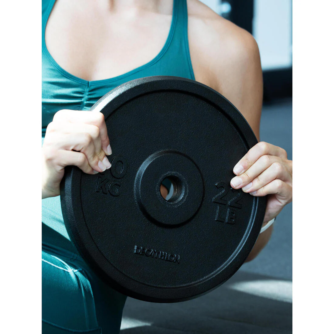Disco Musculación 28 mm Hierro Reciclado 80 % 1 kg - Image 8